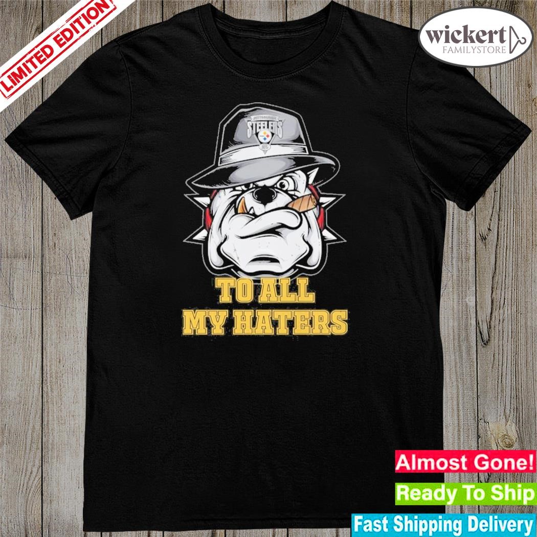 Official to all my haters Pittsburgh Steelers shirt