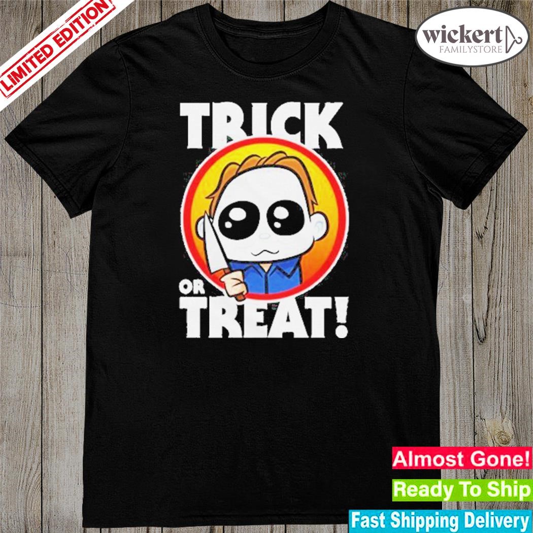 Official trick Or Treat Cute Micheal Myers Halloween Shirt