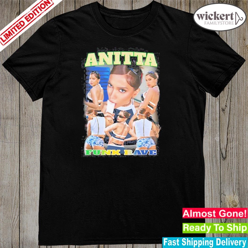 Official universal Music Brasil Anitta Funk Rave Shirt