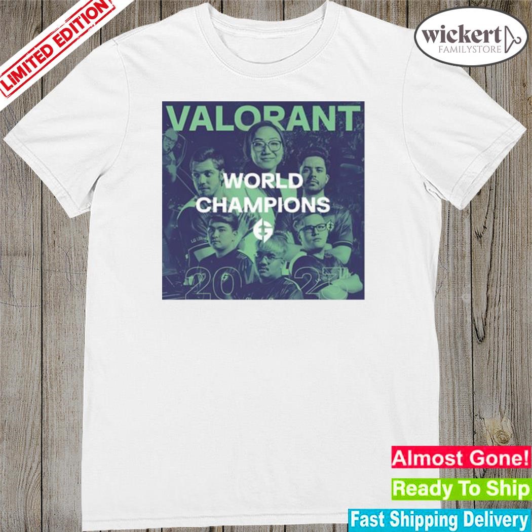 Official valorant World Champions New Shirt