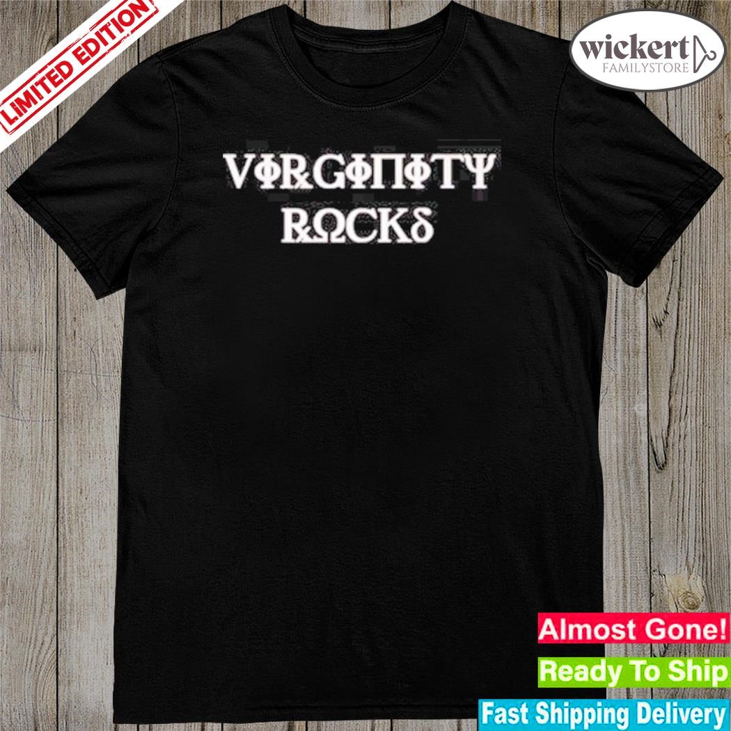 Official virginity rocks greek shirt