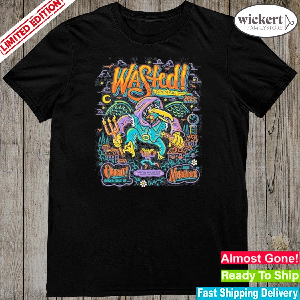 Official wasted Open Air 2023 Shirt
