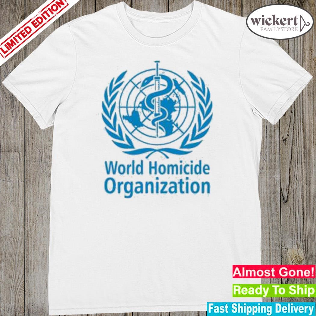 Official who world homicide organization shirt