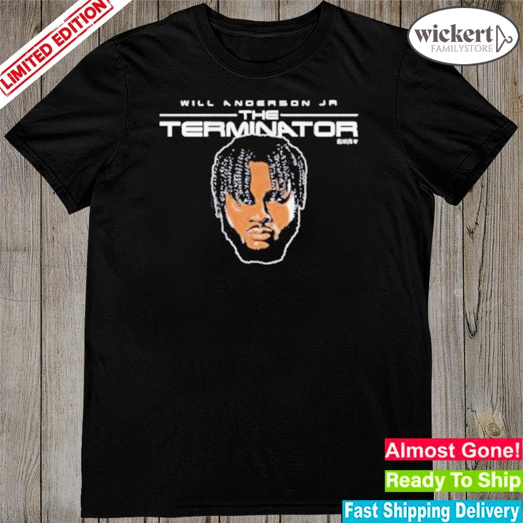 Official will anderson jr terminator new shirt