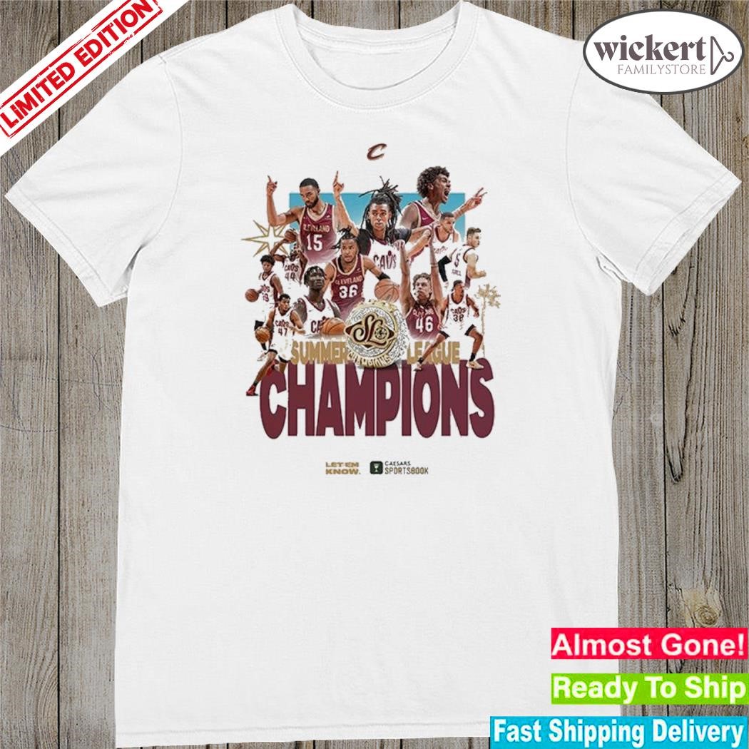 Official your Cleveland Cavaliers Are NBA Summer League Champions Let Them Know T-Shirt