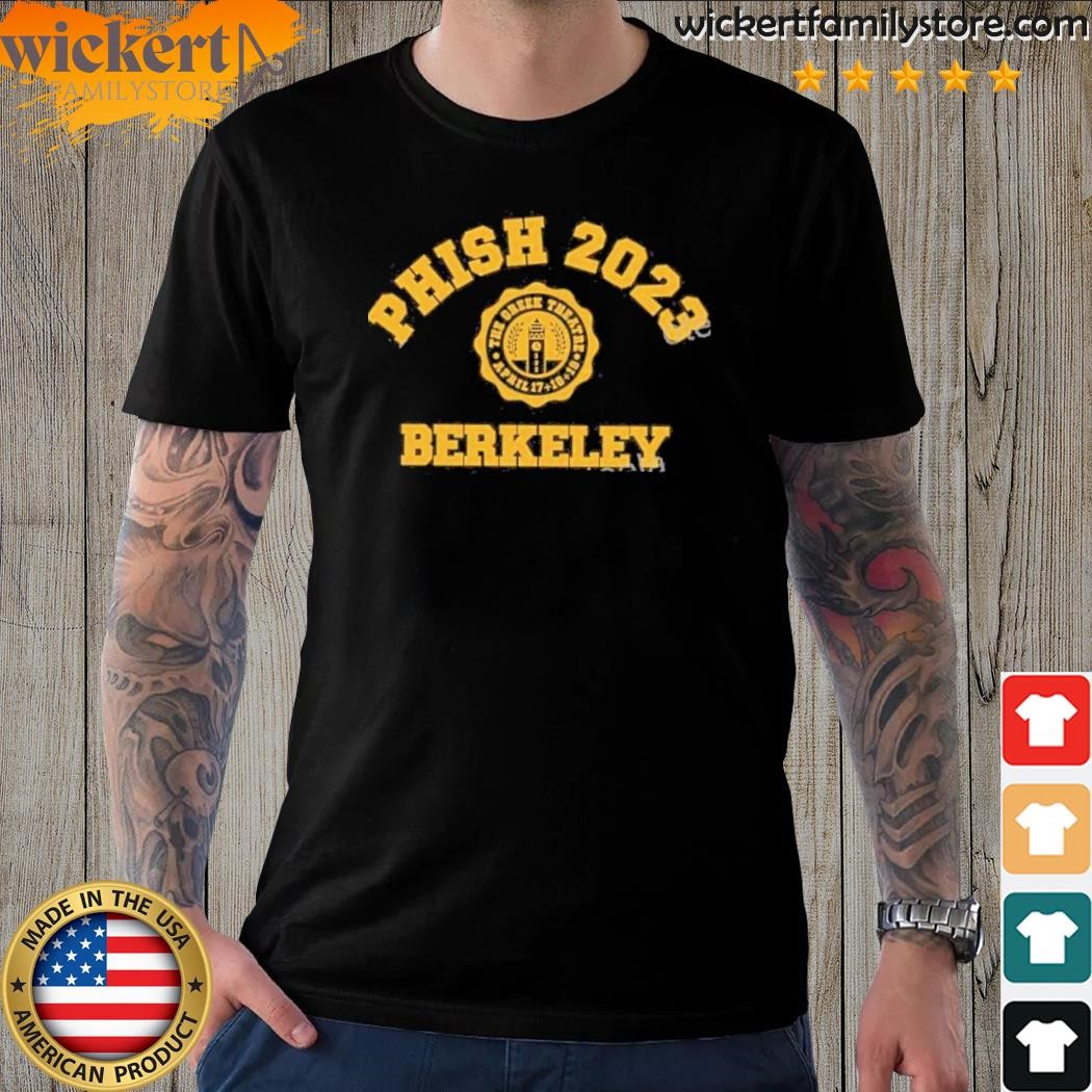 Phish 2023 berkeley shirt