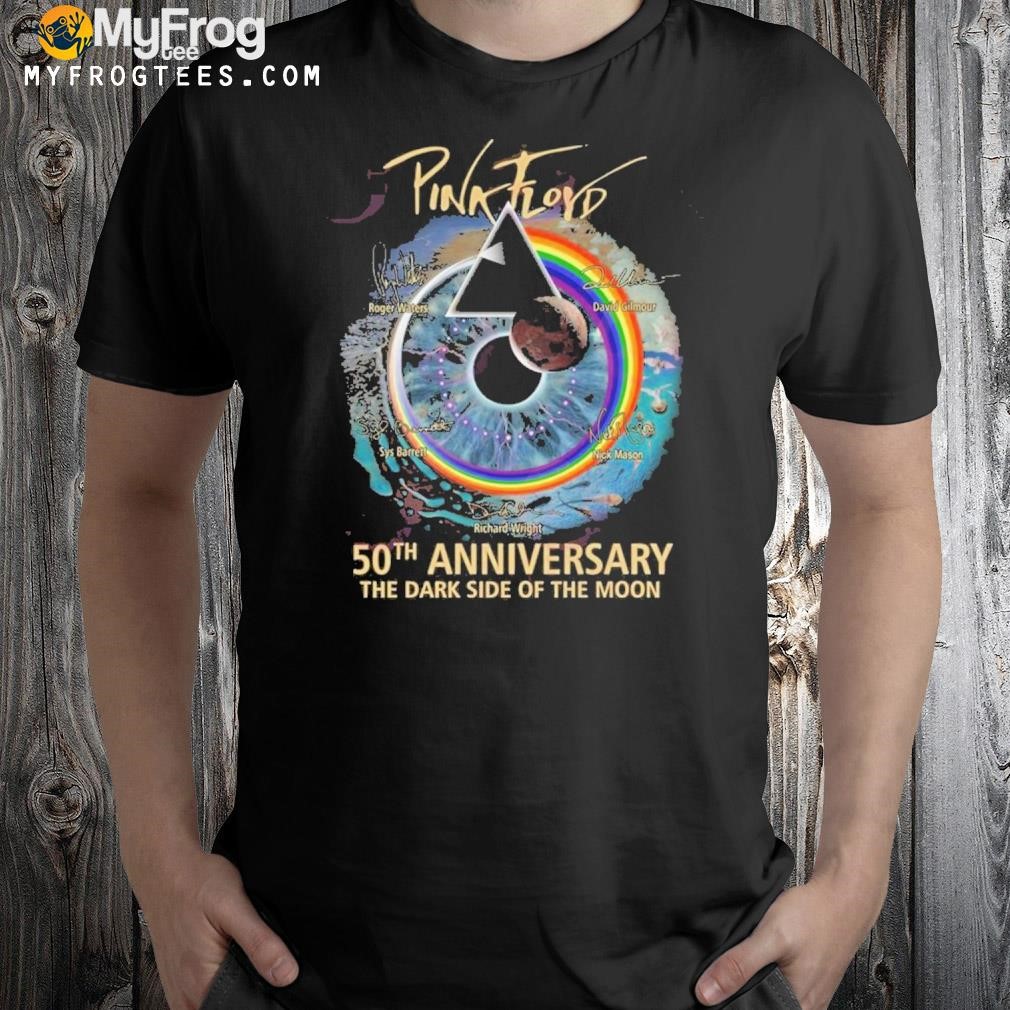 Pink Ployd 50th Anniversary The Dark Side Of The Moon T-Shirt