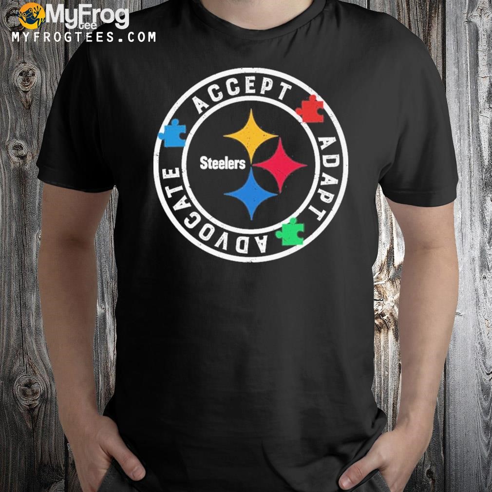 Pittsburgh Steelers accept adapt advocate autism shirt