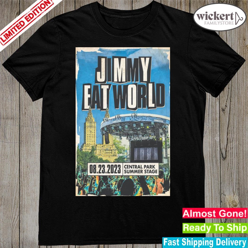 Poster jimmy eat world tour new york ny august 23 2023 shirt