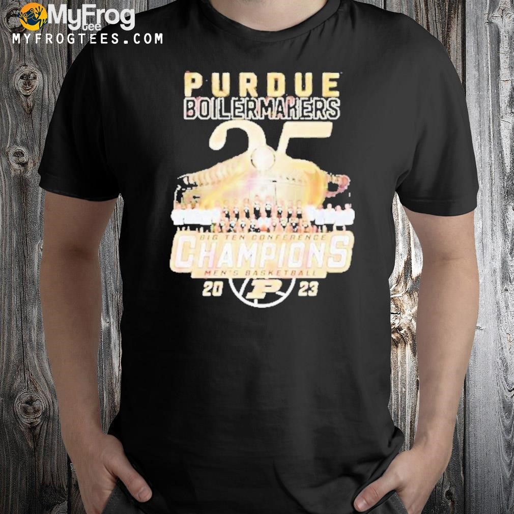 Purdue Boilermakers Big Ten Conference Champions Men’s Basketball 2023 Shirt
