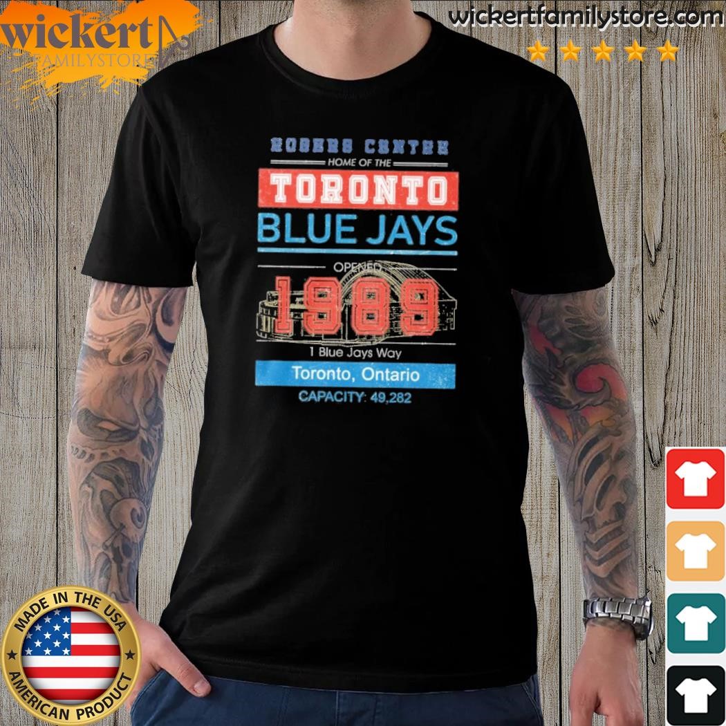 Rogers Center Home Of The Toronto Blue Jays Opend 1989 T-Shirt