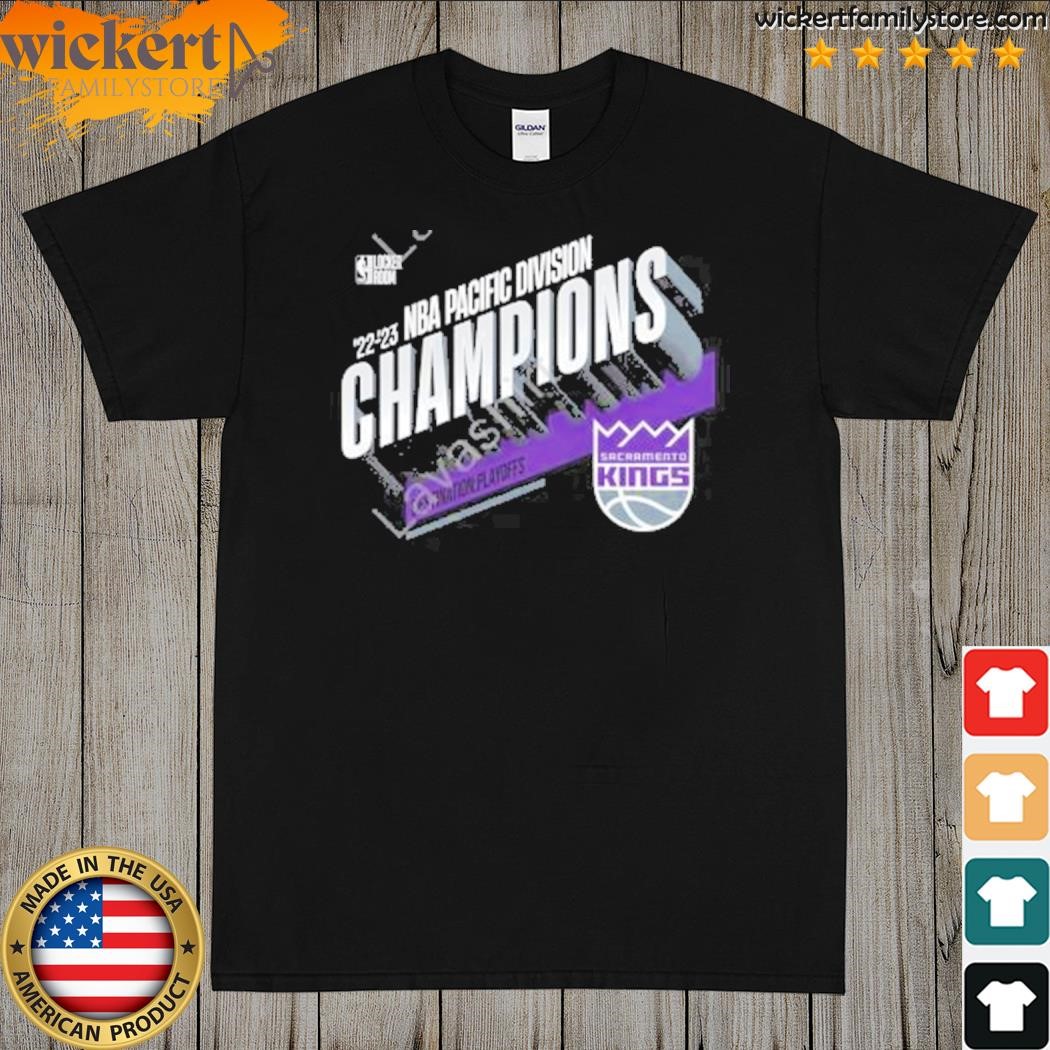 Sacramento kings 2023 pacific Division champions shirt