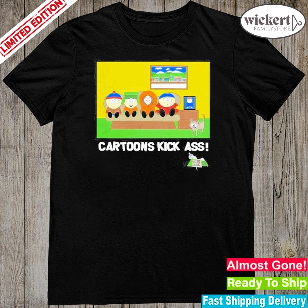 South Park cartoons kick ass shirt