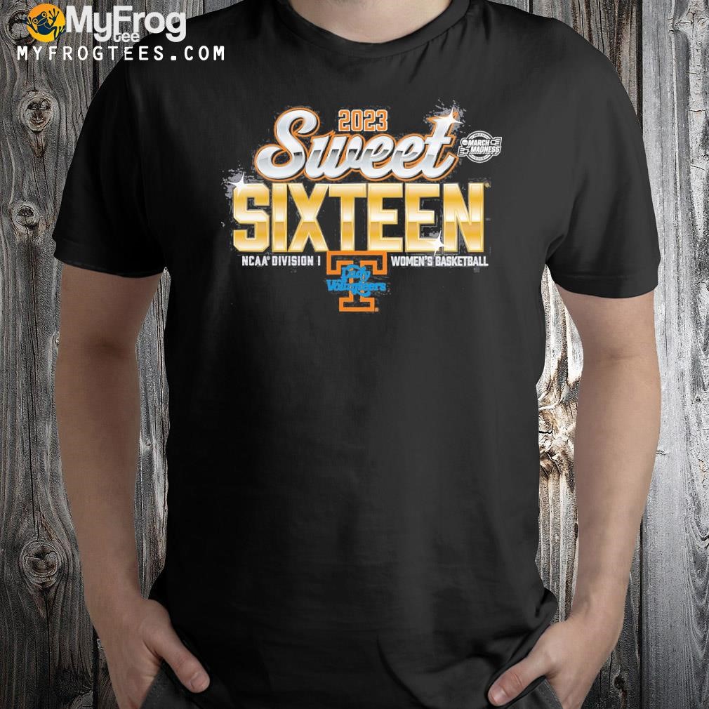 Tennessee Lady Vols Branded 2023 NCAA Women's Basketball Tournament March Madness Sweet 16 T-Shirt