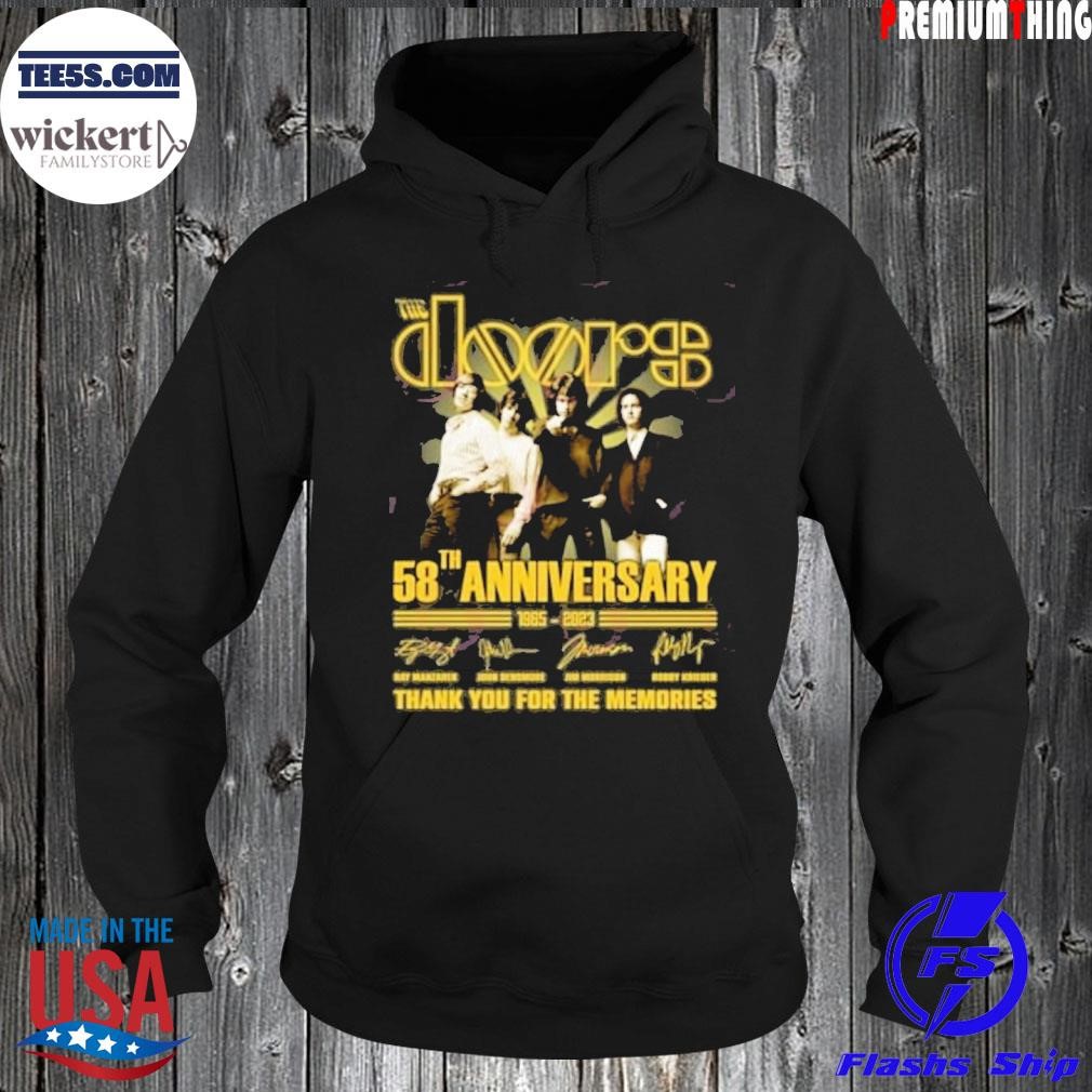 The Doors 58th Anniversary 1965 – 2023 Thank You For The Memories Hoodie.jpg