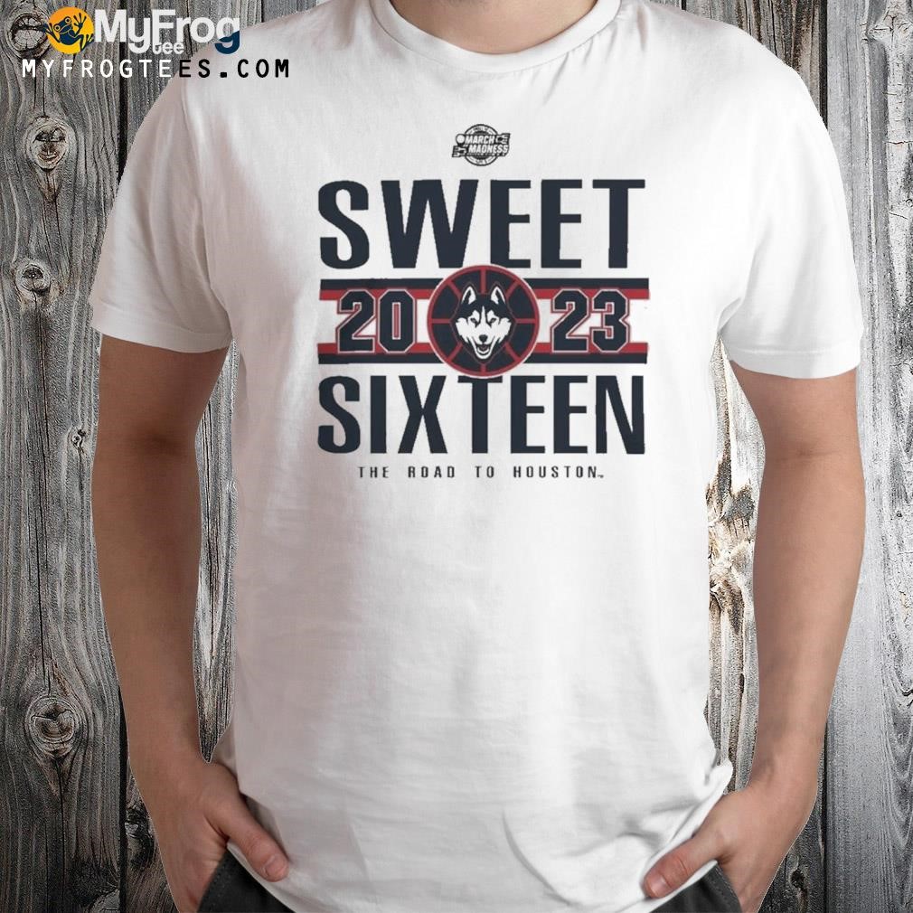 The Uconn Men’s Basketball 2023 Sweet Sixteen Road To Houston shirt