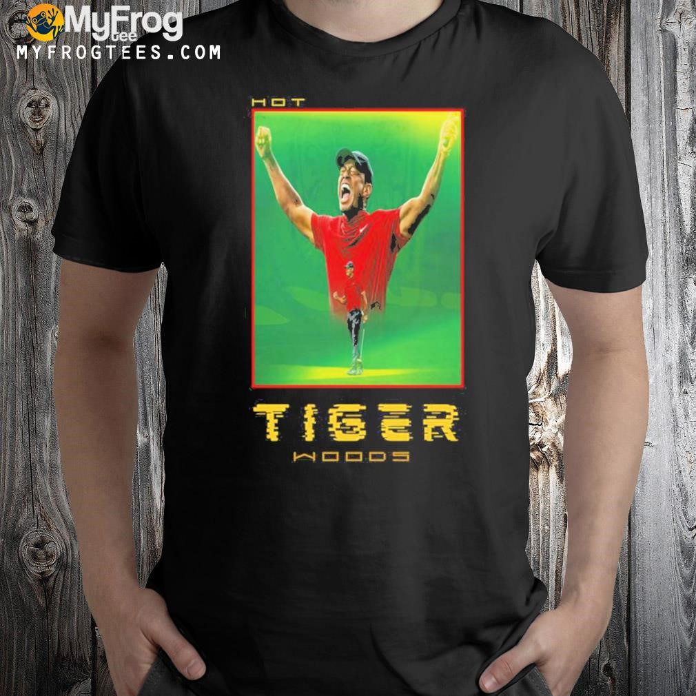 Tiger Woods hot golfer shirt