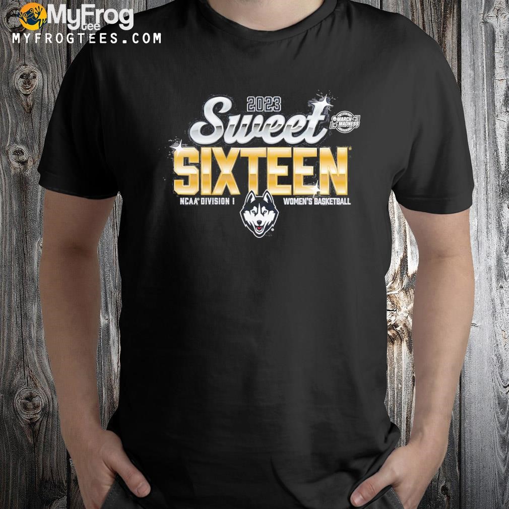 UConn Huskies Branded 2023 NCAA Women's Basketball Tournament March Madness Sweet 16 T-Shirt