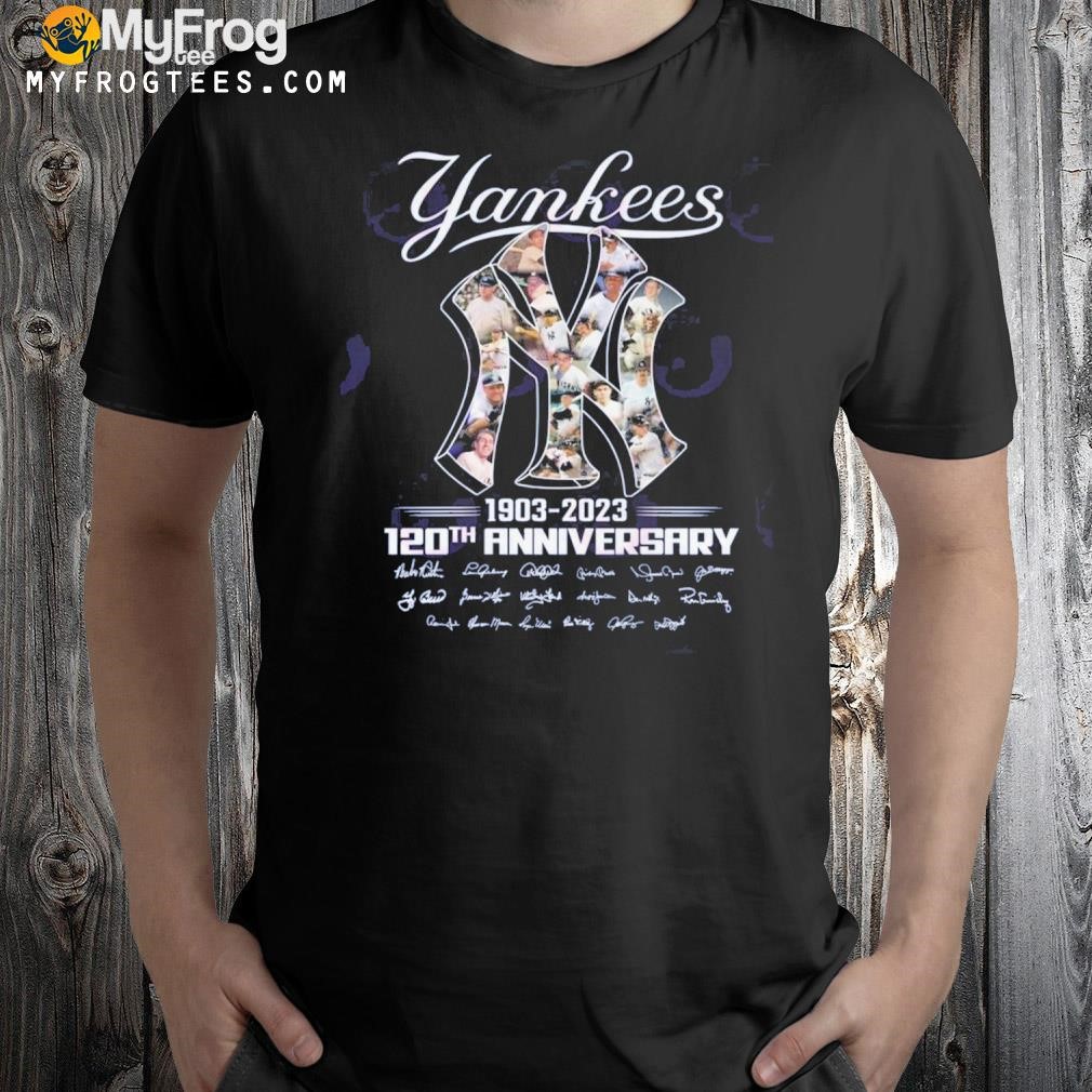 Yankees 1903 2023 120th anniversary shirt