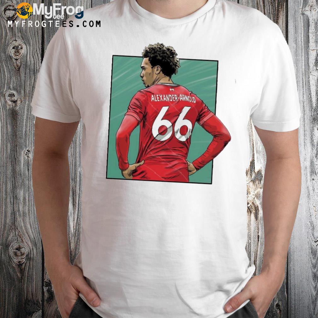 Art from the back of trent alexander arnold new shirt