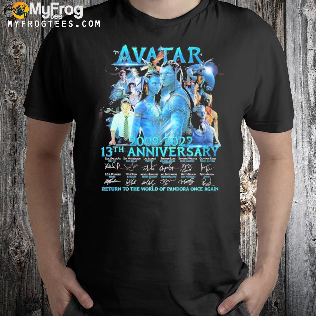 Avatar 2009 – 2022 13th Anniversary Return To The World Of Pandora Once Again T-Shirt