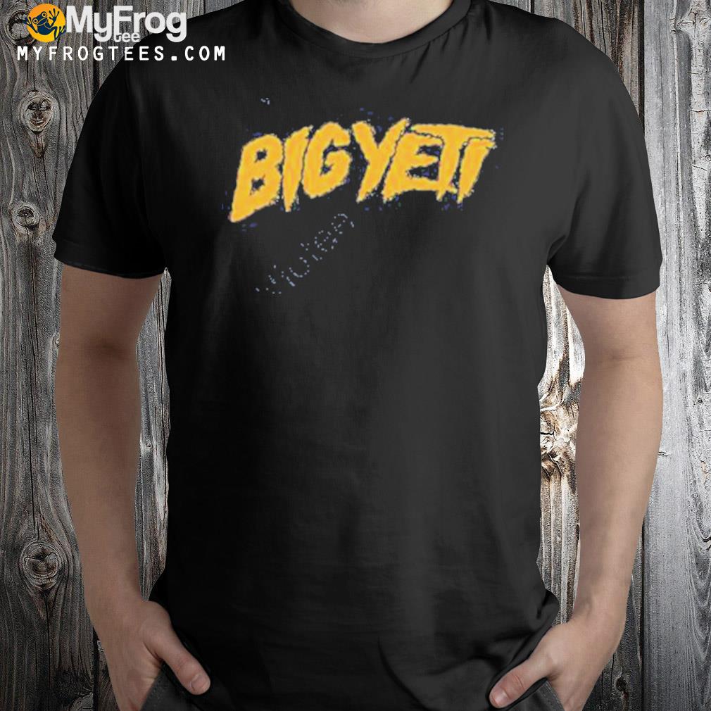 Big yetI t-shirt
