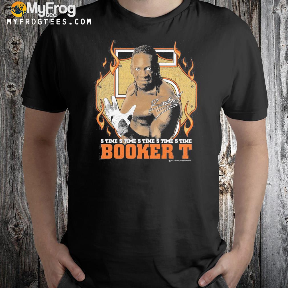 Booker T 5 Time T-Shirt