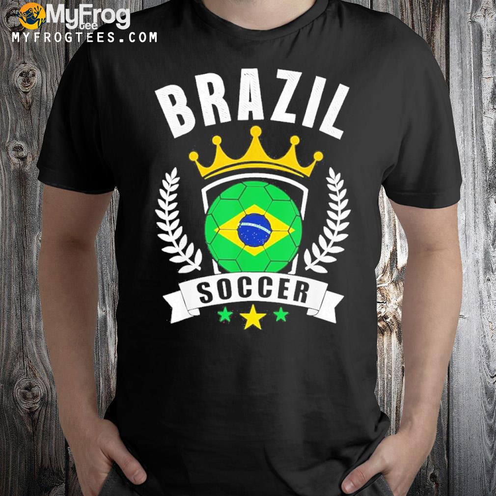 Brazil Soccer Team Brazilian Flag Football T-Shirt
