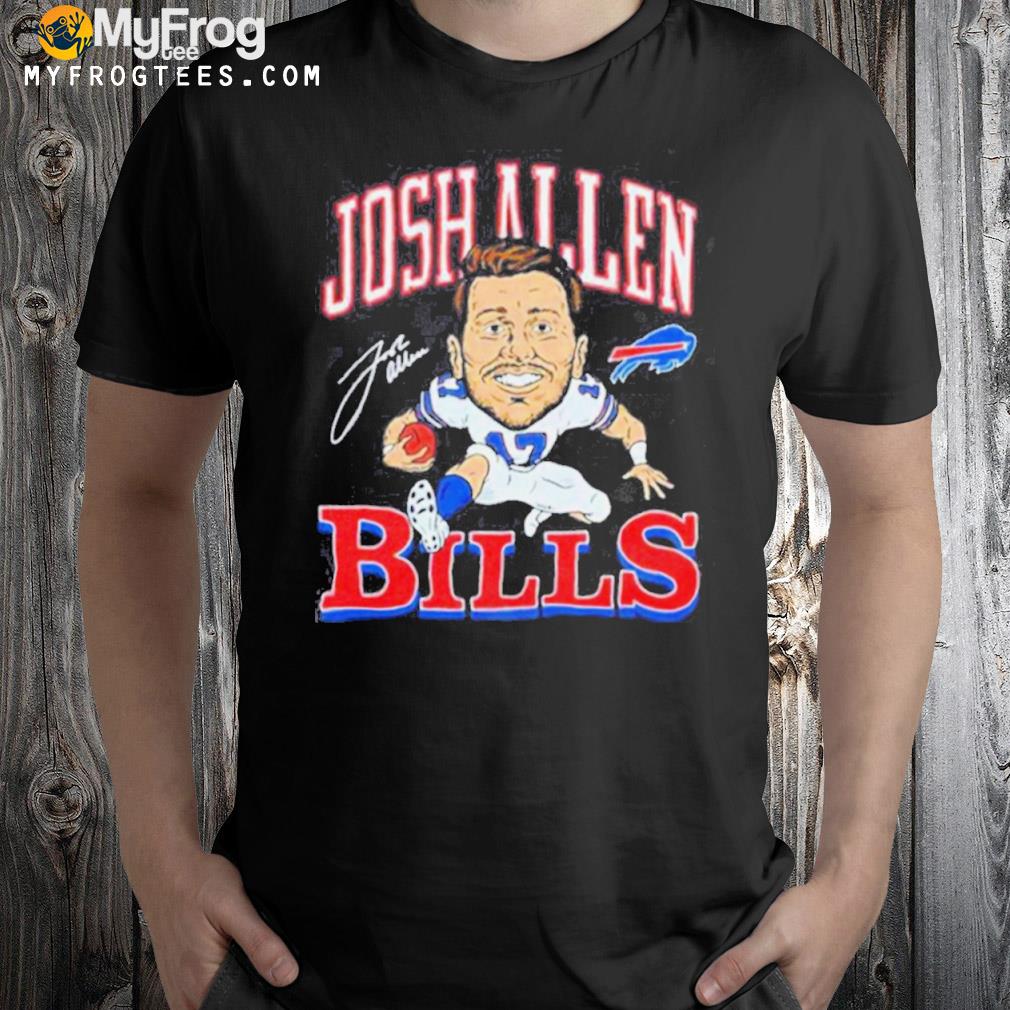 Buffalo Bills Cartoon Josh Allen T Shirt