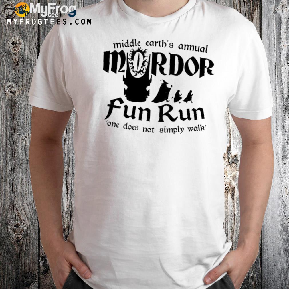 Chargrilled mordor fun run chargrilled merch shirt
