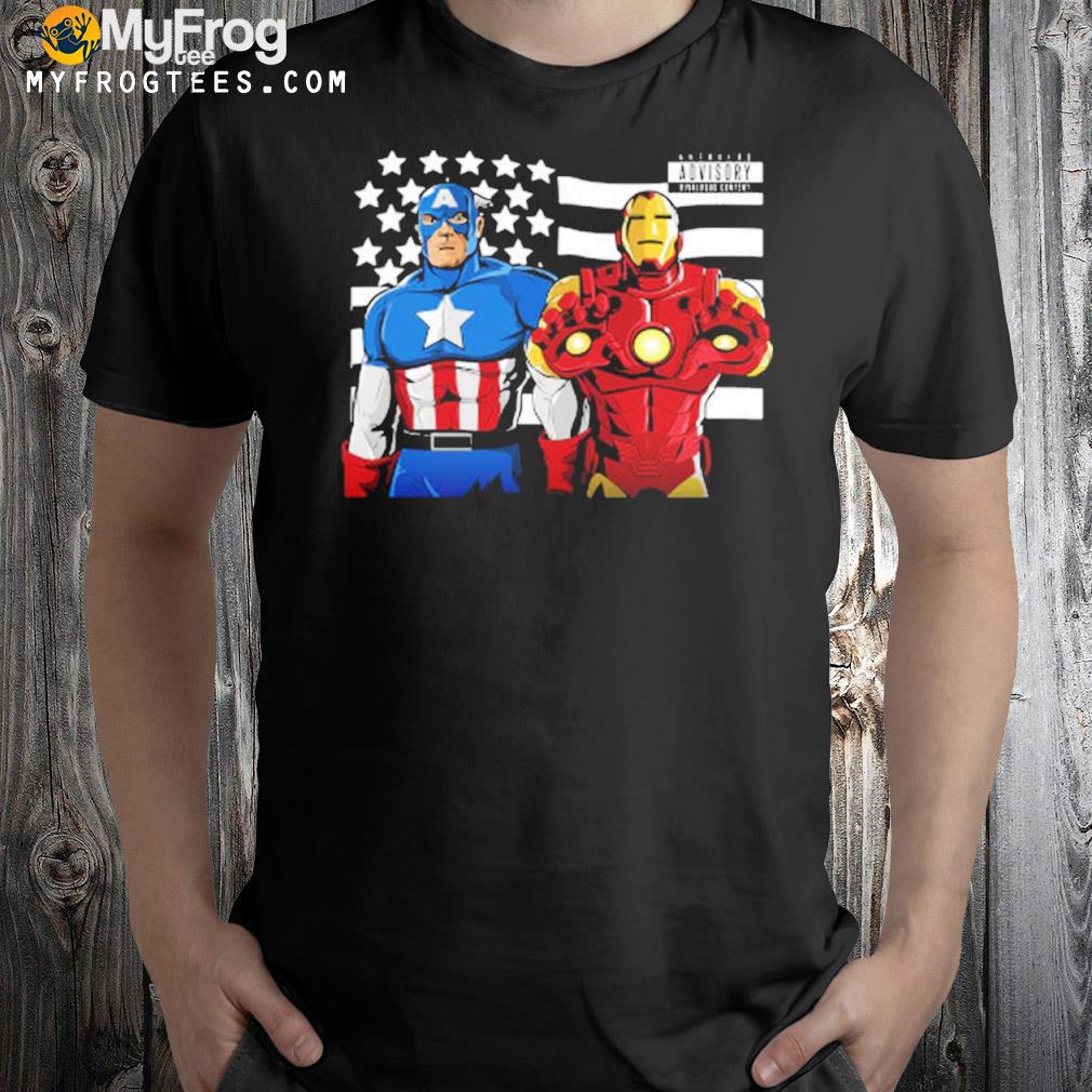 Civil War Junction Captain America T-Shirt