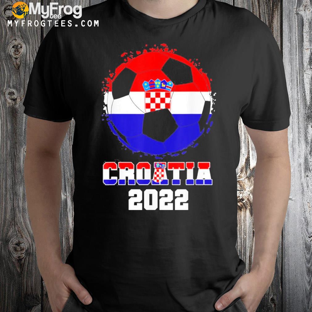 Croatia Football team croatian flag shirt