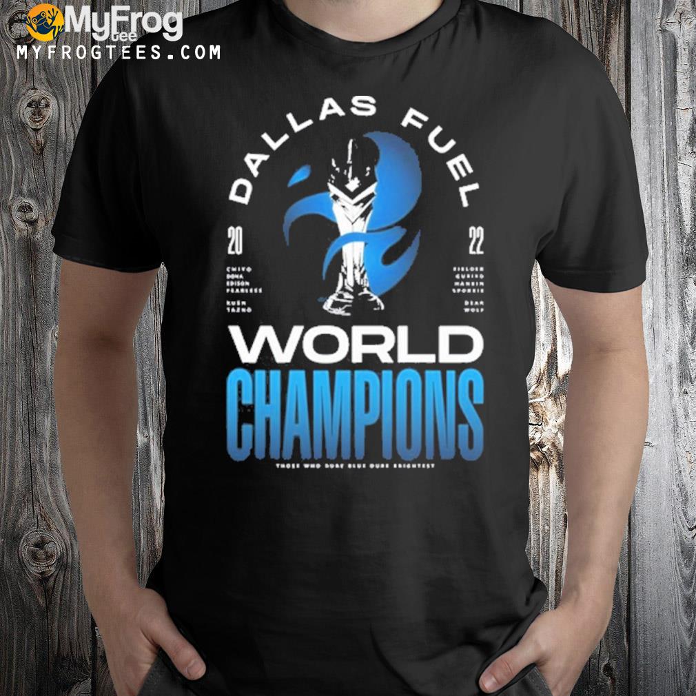 Dallas fuel 2022 owl grand finals world champions shirt