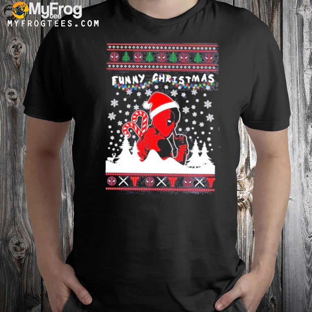 Deadpool Funny Christmas Ugly Christmas sweatshirt