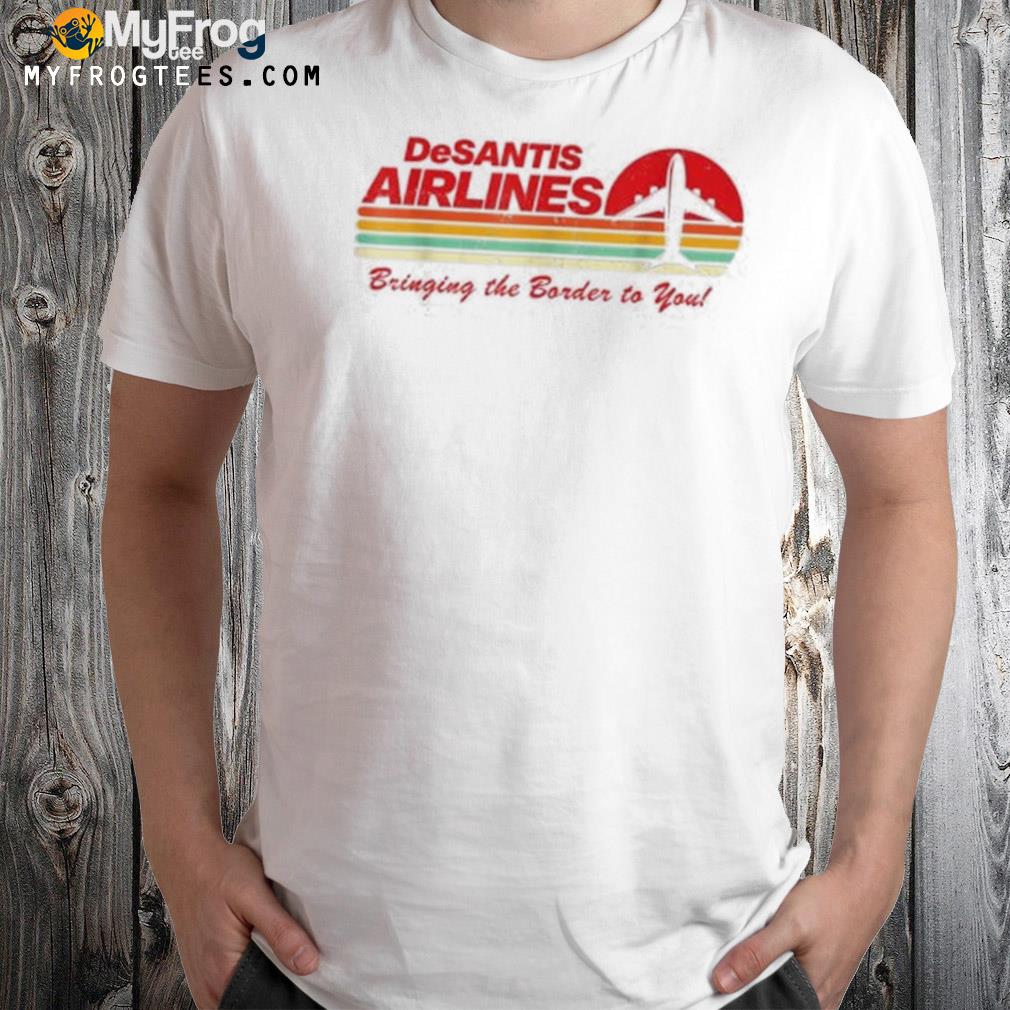 Desantis airlines vintage shirt