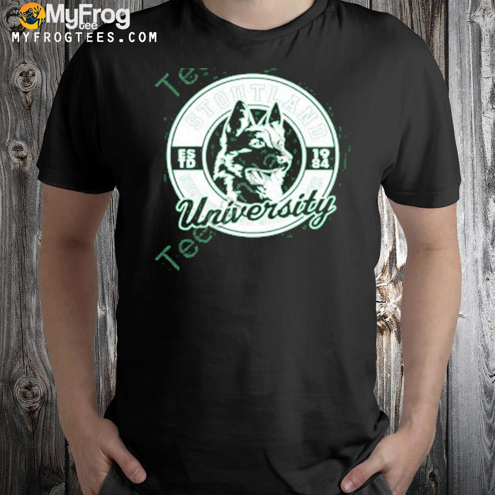Eagles autism foundation stoutland university estd 1984 hungry dogs run faster wolf t-shirt