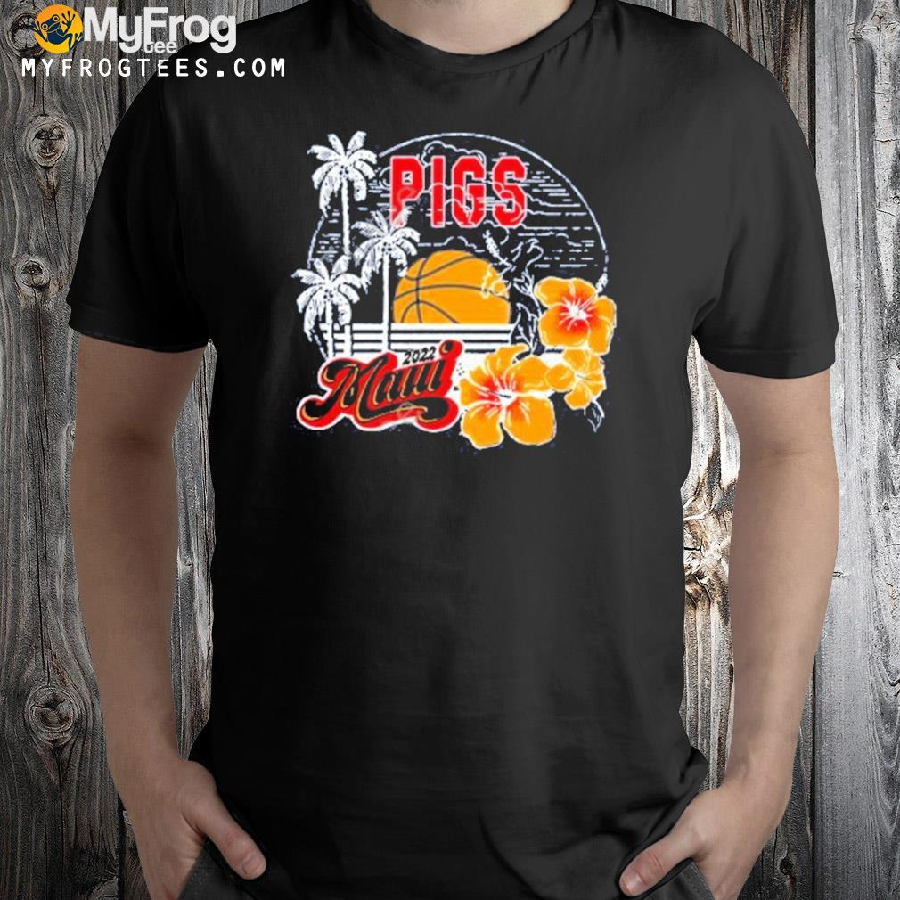 Eric musselman wearing aloha pigs mauI shirt