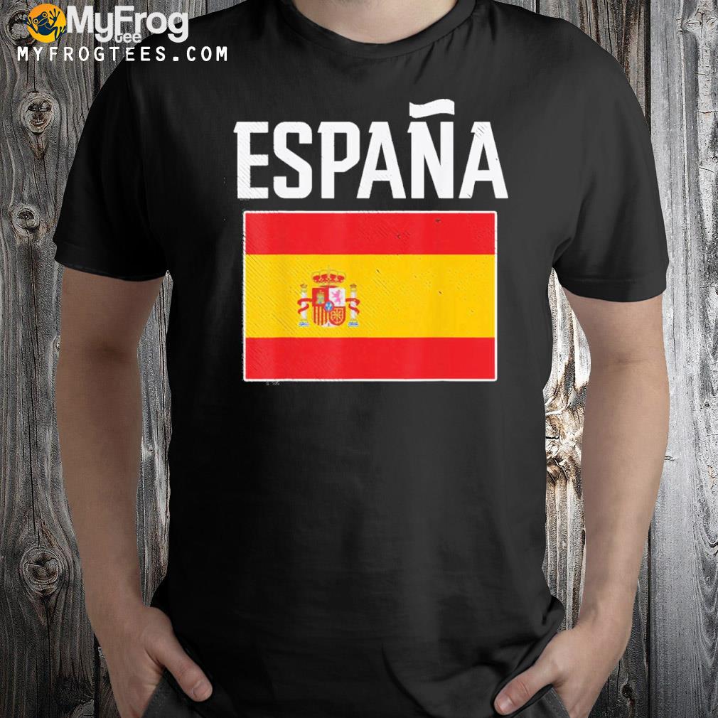 Espana Spain Flag Spanish Soccer T-Shirt