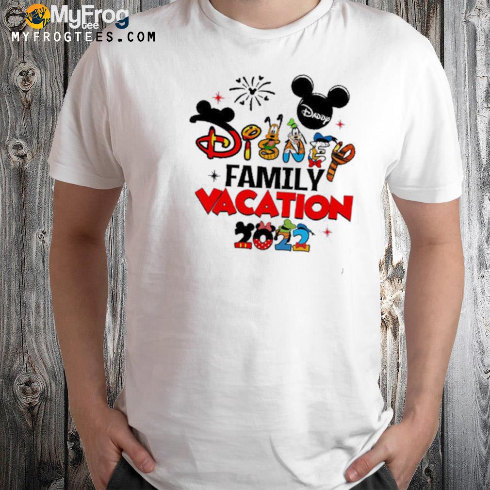 Family vacation 2022 disney matching t-shirt