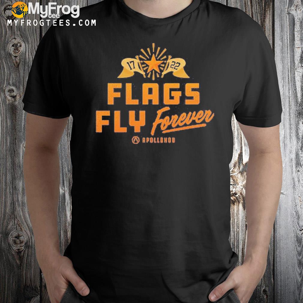 Flags fly forever sponge fleece shirt