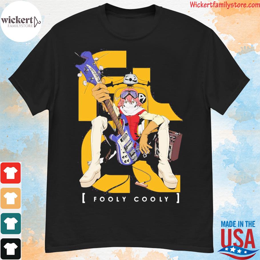 Fooly haruko and the guitar flcl fooly cooly shirt