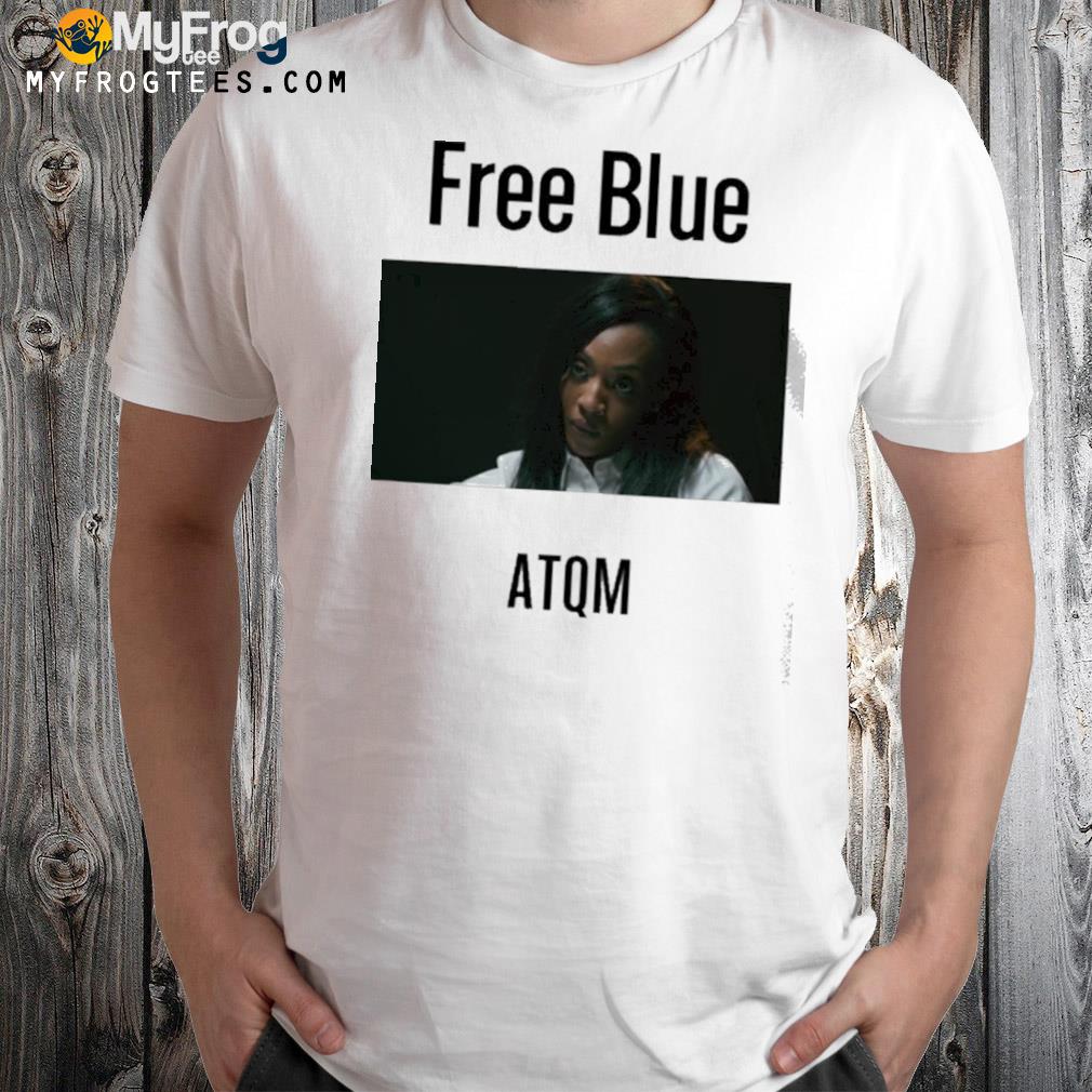 Free blue atqm shirt