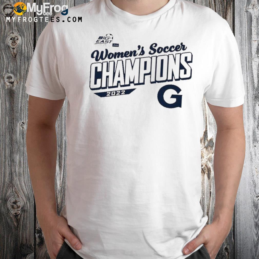 Georgetown Hoyas Womens Soccer Champions 2022 Shirt