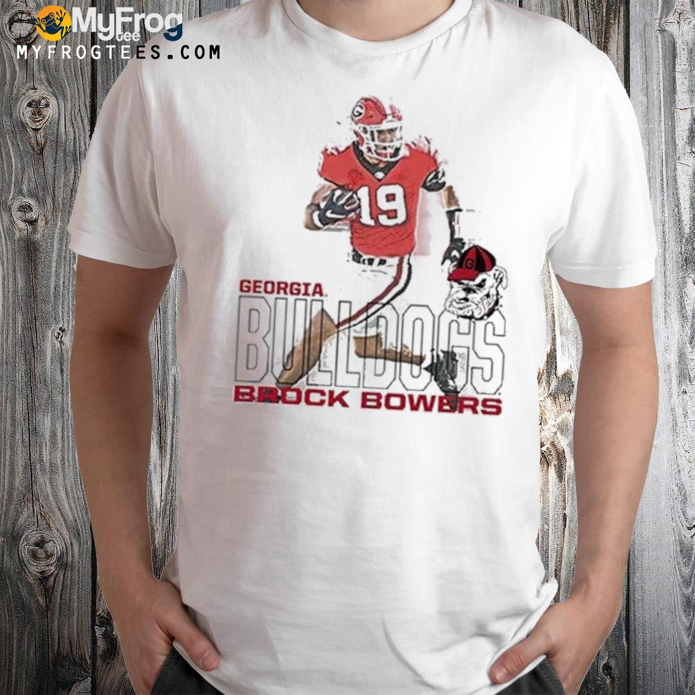 Georgia Bulldogs Brock Bowers Run T-shirt