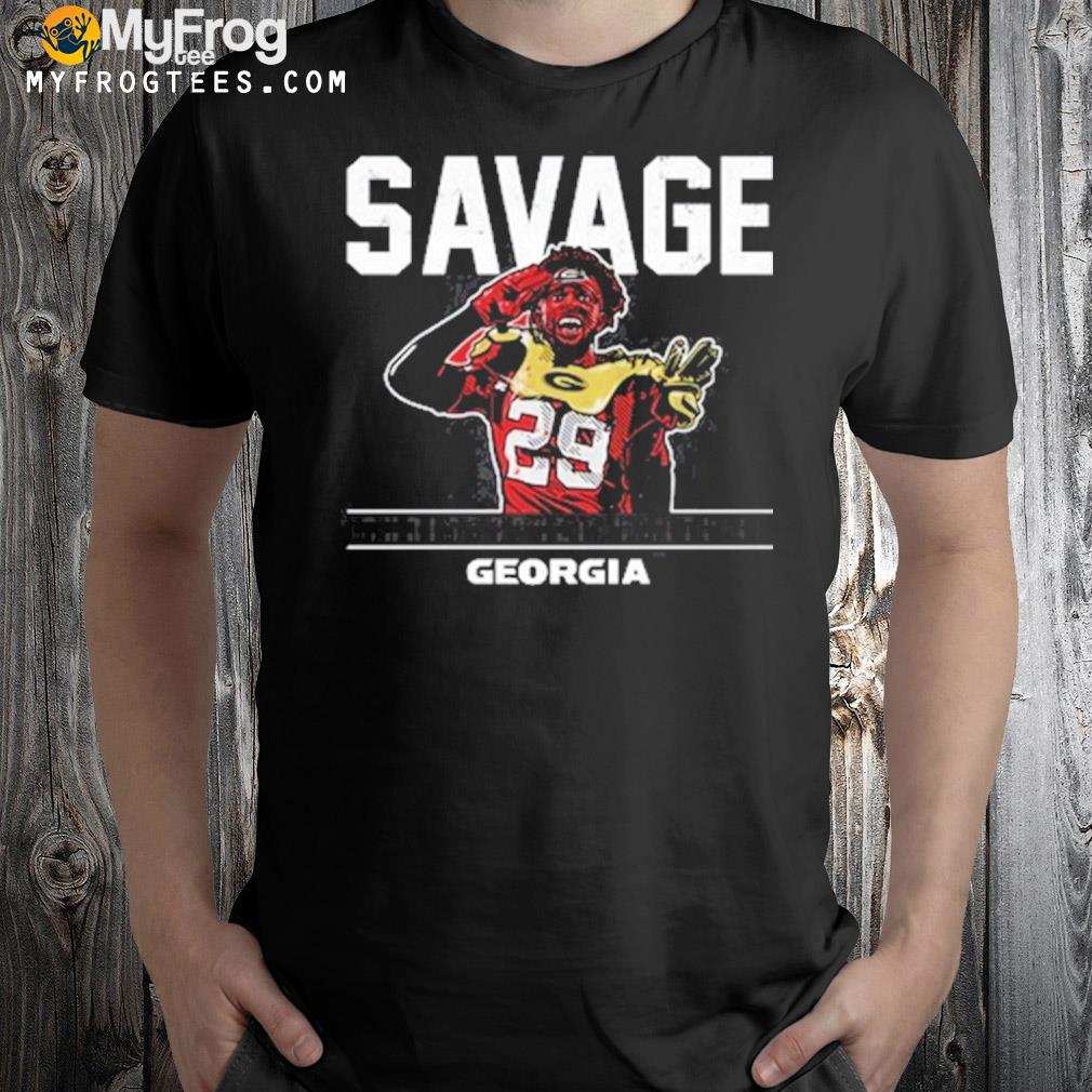 Georgia Football christopher smith iI savage shirt