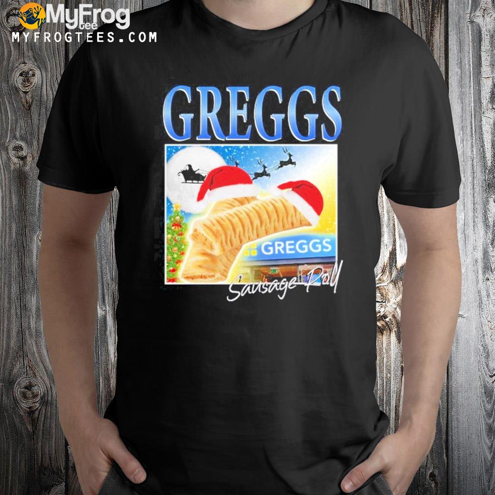 Greggs sausage roll Ugly Christmas sweatshirt