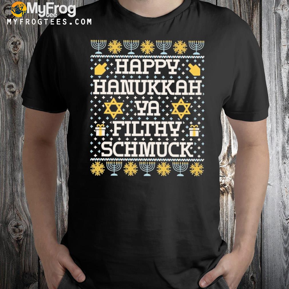 Happy hanukkah 2022 Ugly Christmas sweatshirt