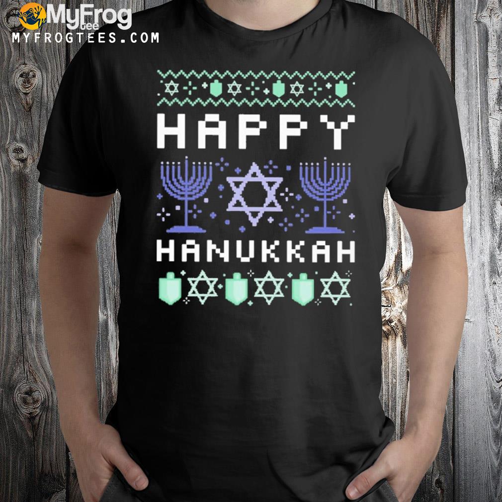 Happy hanukkah Ugly Christmas sweatshirt