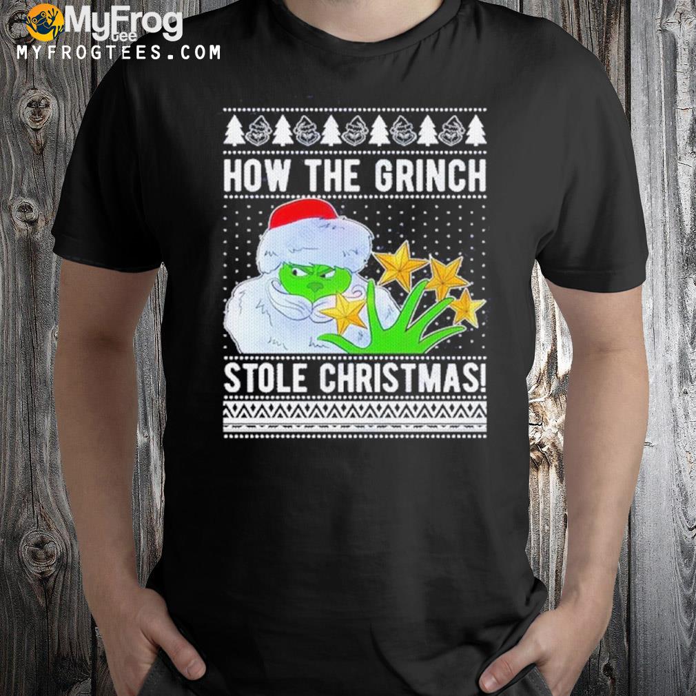 Hat santa grinch how the grinch stole Ugly Christmas sweater
