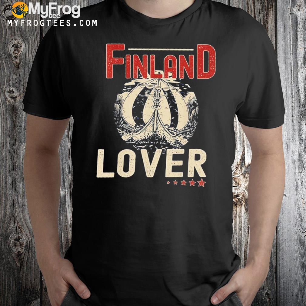 History Finland Viking Ship Shirt